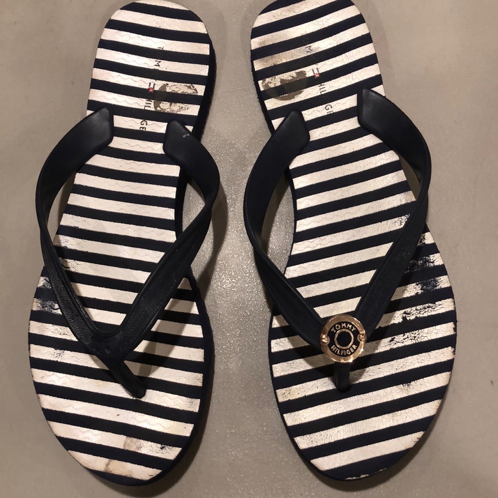 Tommy Hilfiger flip flops